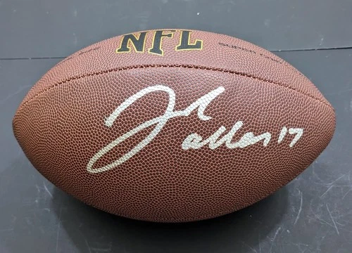 Josh Allen Buffalo Bills Signed Autographed Football with COA