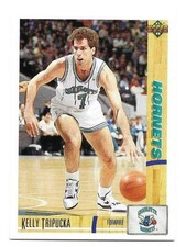 KELLY TRIPUCKA 1991-92 UPPER DECK CARD NEAR MINT CONDITION