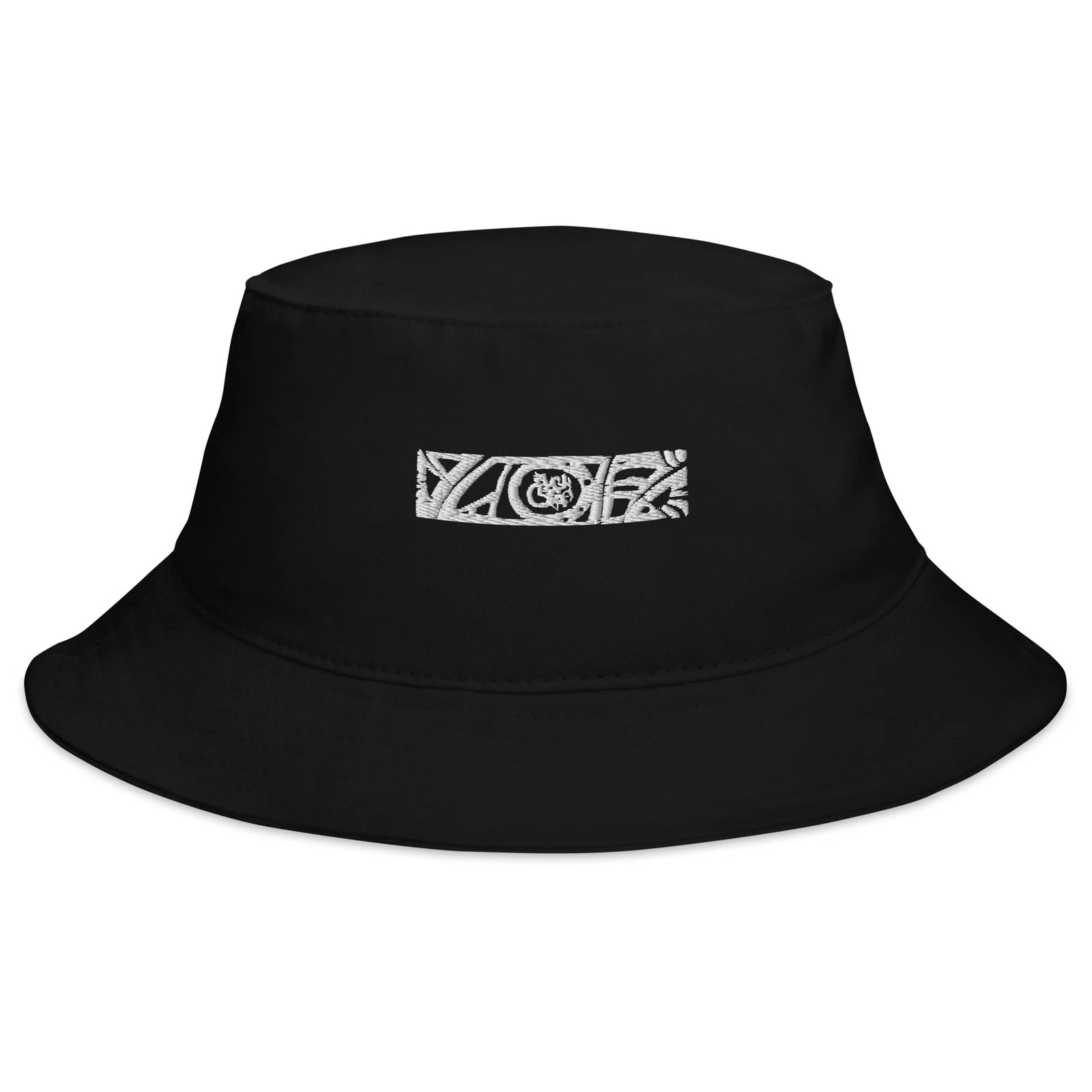BlackCargo Mens Sustainable Streetwear Cotton Twill Bucket Black One size Fit