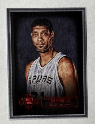 2015-16 Panini Court Kings Tim Duncan #29 Portrait Ruby 019/100 Ungraded