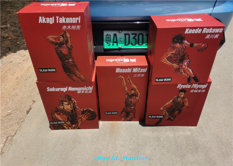 SHOHOKU Basketball Team Resin ZX Studio Recast Slam Dunk 5