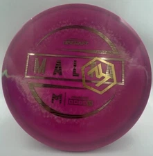 Discraft Paul Mcbeth ESP Malta FIRST RUN WOOD GRAIN FOIL PM STAMP MISPRINT