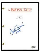 Chazz Palminteri Signed Autographed A Bronx Tale Movie Script Proof Beckett COA