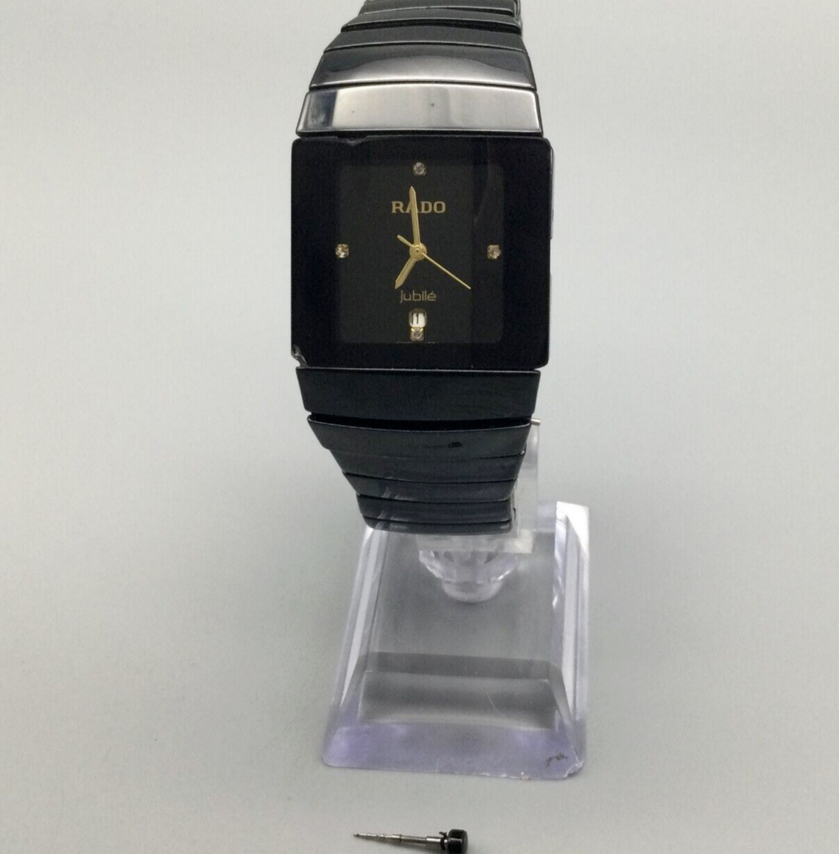 Rado Jubile Watch Men 30mm Black CeramicDate 7
