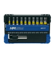 "Tx-Bitbox Schraubendreher Bit-Satz Torx 11-Tlg. S2-Stahl 1/4\" 6-Kant-Antrieb Top"