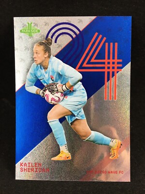 Kailen Sheridan 2024 Parkside NWSL Vol 1  ULTIMATE TEAM 2024 SHIMMER FOIL /500 1