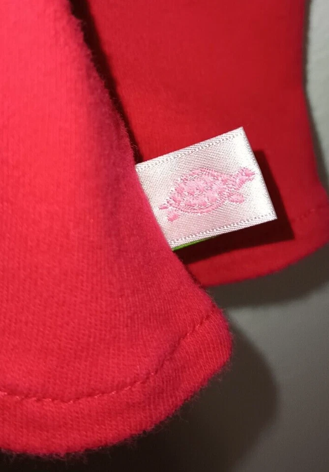 Vestido Lolly Wolly Doodle Niñas Rojo Relajado Manga Corta Talla 12 Foto 3 de 4