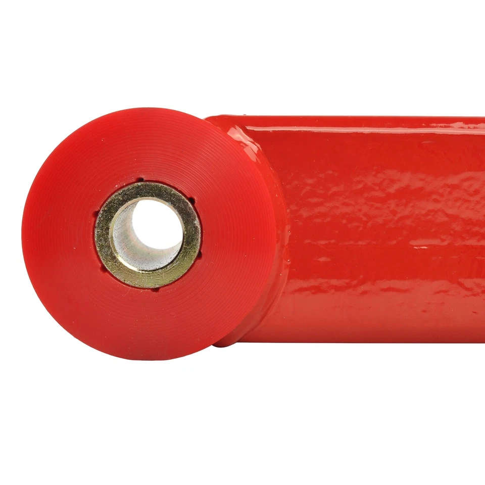 Red Rear Lower+Upper Control Arms & Panhard Track Bar For 2005-2010 Ford Mustang - Image 4 of 4