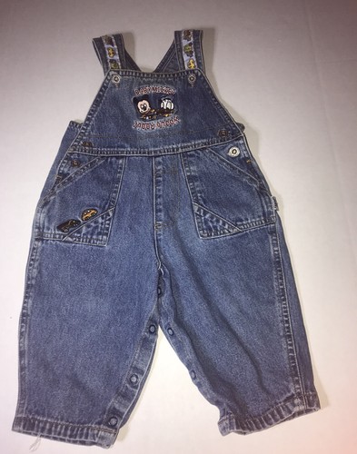 Disney Baby Mickey Mouse Denim Overalls 