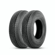 Set Of 2 4.80-8 Trailer Tires 6PR 4.80x8 4.8-8 4.8x8 Tubeless Replacement Tyres