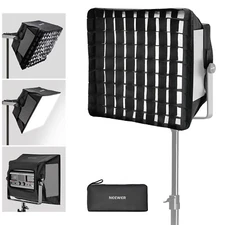 NEEWER 14.6''x13.6''Upgraded Foldable Softbox Diffuser for RGB1200 Light Panel