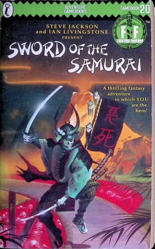 Fighting Fantasy 20 - Sword of the Samurai - 1./1. Edition - B+/A-/A- - Zdjęcie 1 z 7