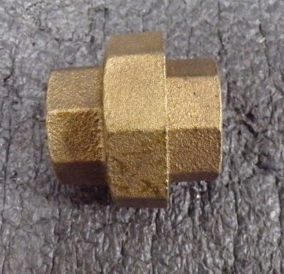 Red Brass Union, FNPT, 1'' Pipe Size 1VFK7(TS)