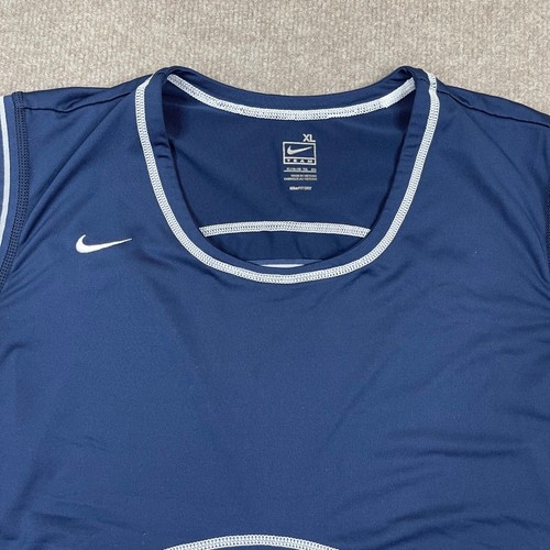 Nike Tank Top Shirt Girls Size XL Blue Sleeveless Lightweight Performance Youth - Picture 2 of 8