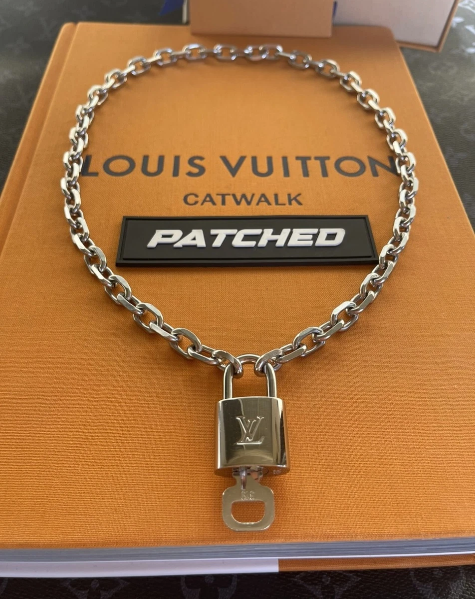 Louis vuitton deals padlock necklace ebay