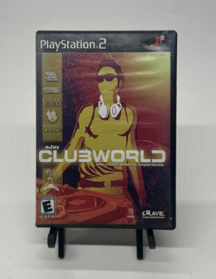 eJay Clubworld (Sony PlayStation 2, PS2, 2003) Tested Working No Manual