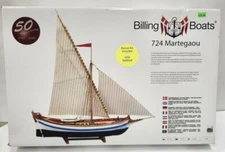 Billing Boats 724 Martegaou Wooden Ship Boat Model Kit 1:80 Scale  *READ*