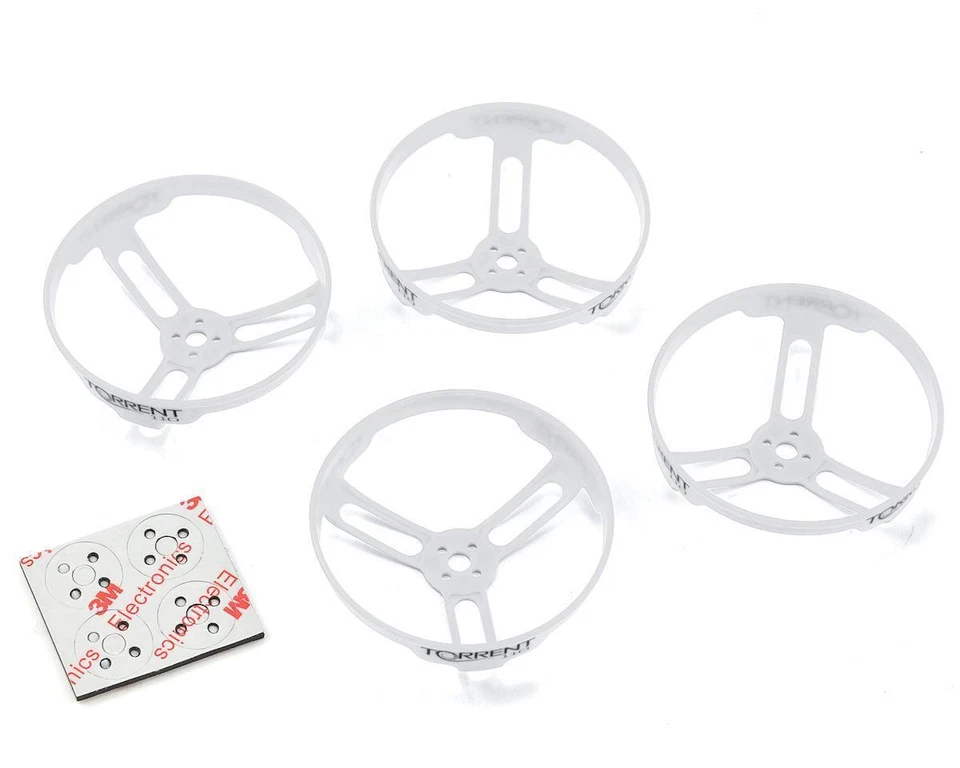 BLH04003WH Blade Torrent 110 FPV Drone Quadcopter Prop Guards ( White ) (4) - Image 2 of 3