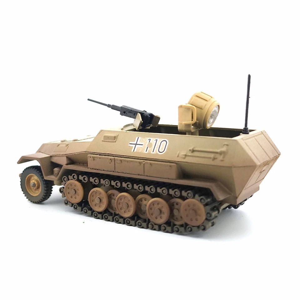 Vintage Hannomag with Searchlight, German Army WWII 1/50 scale Diecast by Solido - Image 4 of 4