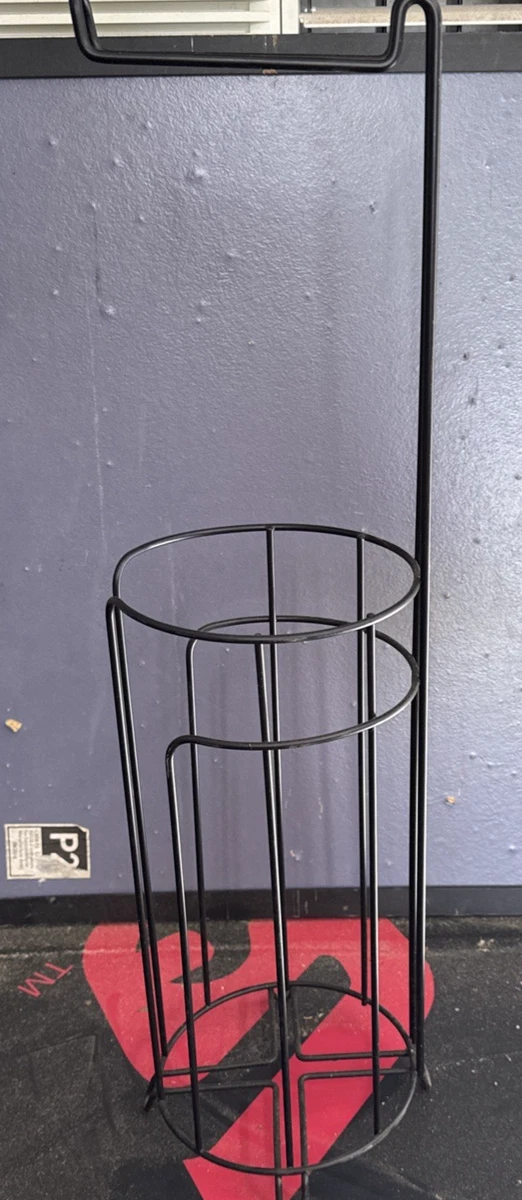 Las Mejores Ofertas En Titulares De Papel Higiénico De Plástico Negro Y Almacenamiento | EBay