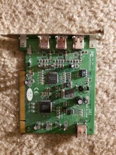 TSB Chipset IEEE-1394 Triple Firewire PCI Card