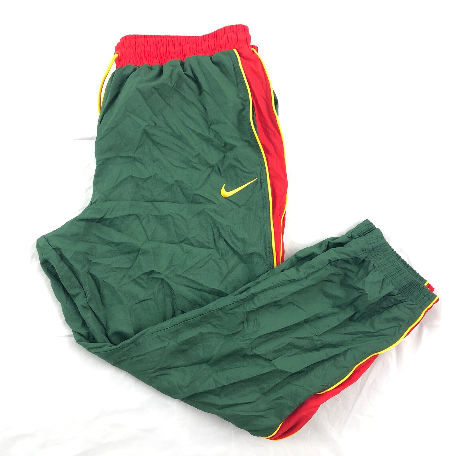 nike throwback men's woven tracksuit basketball pants