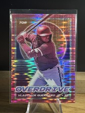2021 Panini Chronicles - Overdrive Pink Pulsar #12 Vladimir Guerrero Jr.