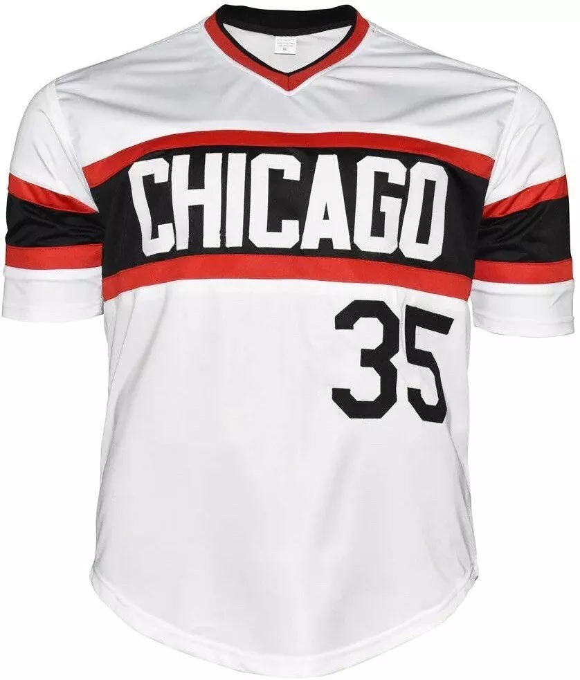 Frank Thomas Signed Chicago White Throwback Baseball Jersey (JSA)