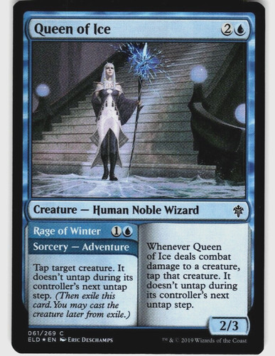 Linden, The Steadfast Queen 020/269 M PF MTG Throne of Eldraine