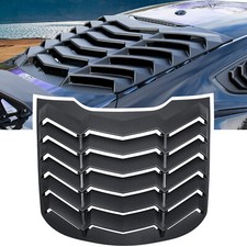 Rear Window Louver For Ford Mustang 2015-2021 Windshield Sun Shade Cover Gt Abs