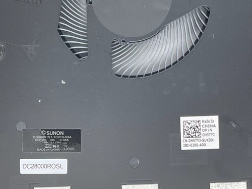 CPU+GPU Fan for Alienware M17 R3 R4 DC28000ROSL DC28000RNSL 0H5TYJ 0CNV63 - Photo 4/4
