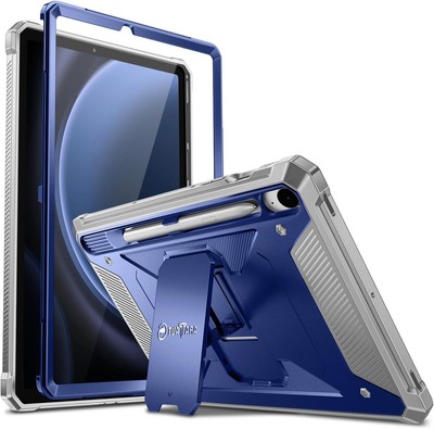 Rugged Case for Samsung Galaxy Tab S9 FE / Tab S9 (2023) Bumper Kickstand Cover