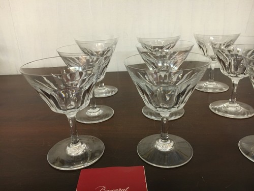 10 Coppe Champagne Modello Côte D'Azur IN Cristallo Di Baccarat (Prezzo Unità) - Foto 4 di 10