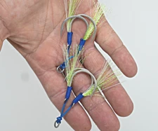 ASSIST HOOKS-FOR SLOW/FAST JIGS,GLOW,LIGHT,EXTRA STRONG