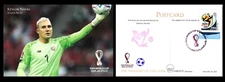 RARE Postcard 2022 FIFA World Cup QATAR Soccer Football COSTA RICA Keylor Navas