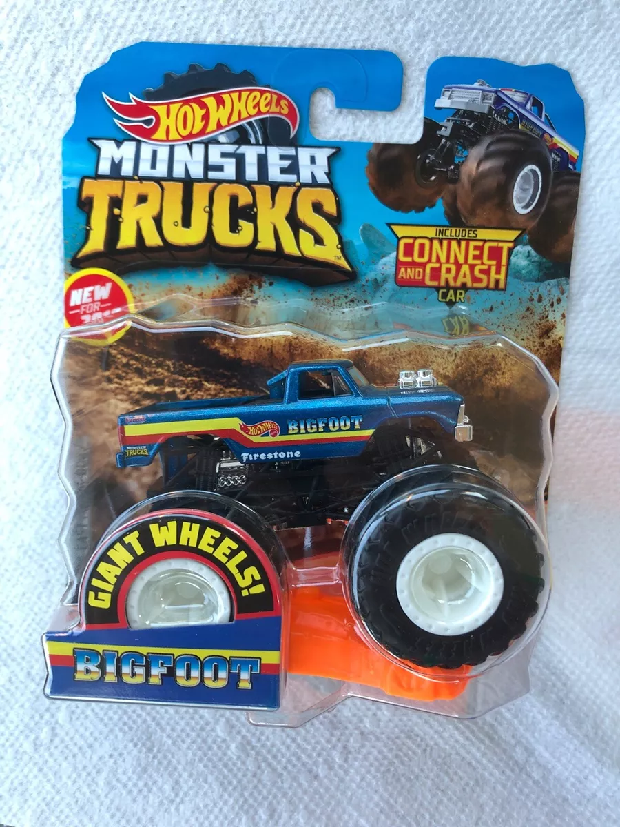 Hot Wheels Monster Trucks Bigfoot, Giant wheels, including