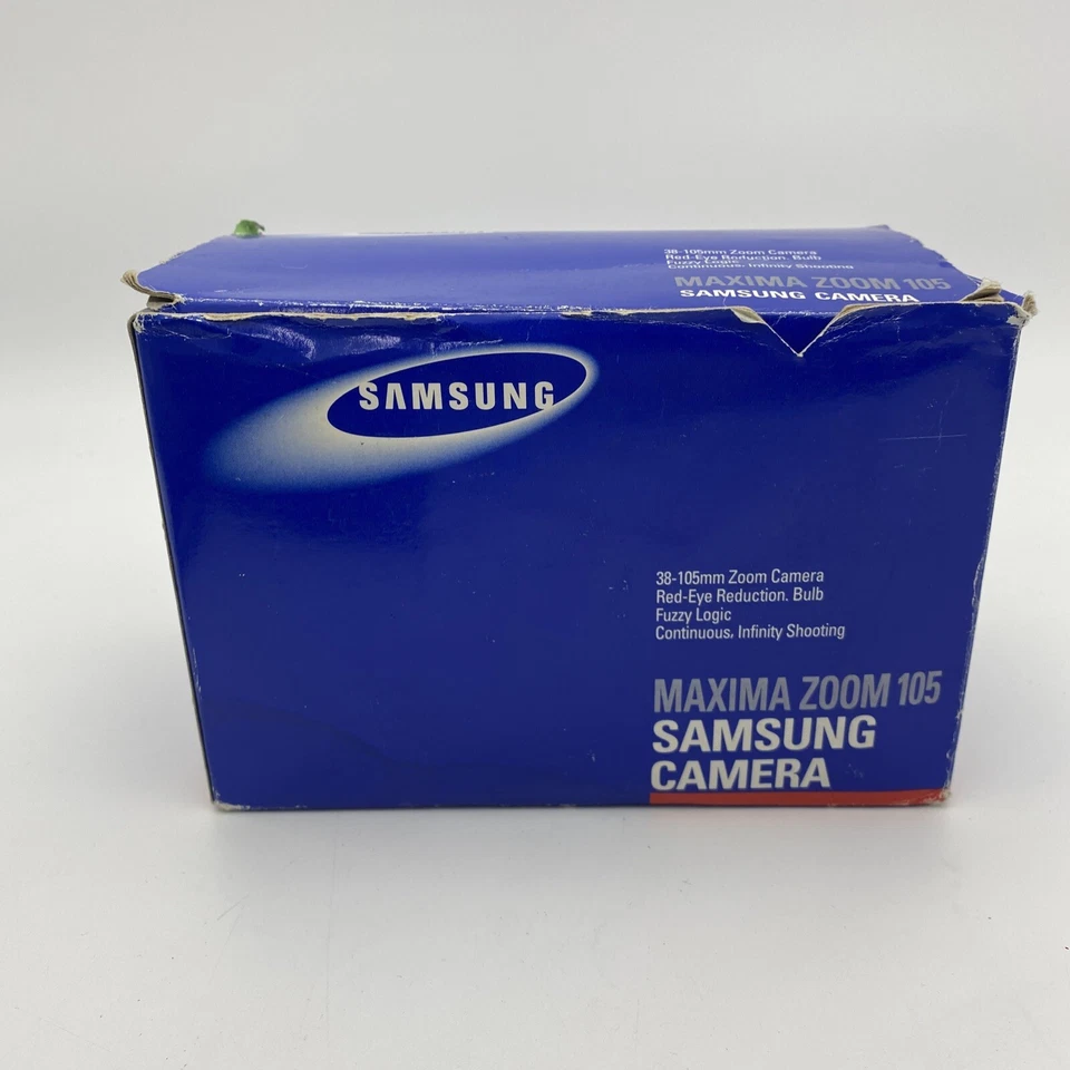 SAMSUNG Maxima Zoom 105 Ti 35 mm Camera Tested With Box And Manual - Image 4 of 4