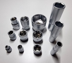 Rhino Sechskant-Stecknuss 24 Mm – Kurz, 1/2 Zoll Antrieb, Chrom-Vanadium Stahl