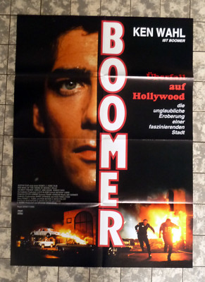 BOOMER ÜBERFALL AUF HOLLYWOOD * A1-FILMPOSTER ´92 WAHL Taking of Beverly Hills