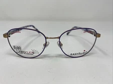 Easy Twist Mod. EASYTWIST ET9000 80 48-16-130 Purple/Gold Eyeglasses Frame ER72