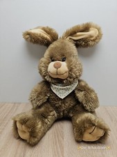 TCM Tchibo Larry Lampe Hase 🐰 Plüsch Stofftier 46cm Halstuch Grün Gepunktet