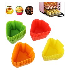 20 Pcs Pirottini Riutilizzabili Stampo Da Forno Fai Te Silicone