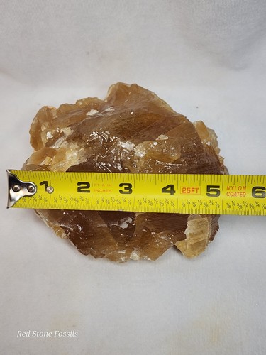 Deep Honey Calcite Chunk - Picture 6 of 7
