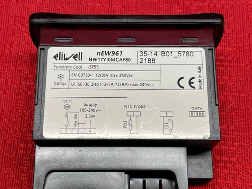 Eliwell nEW961 Modulo regolatore di temperatura NW17YI0MCAF80 - Foto 7 di 8