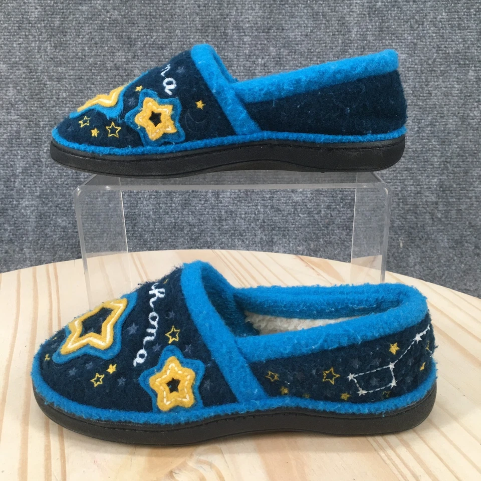 Zapatillas Bellota Niños 12-13 Wish On A Star Bordadas Sin Cordones Mocasines Planos Azul Foto 2 de 4