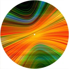 Slipmat Scratch Pad Felt for any 12" Turntable LP DJ Record Player VENTURI LINES