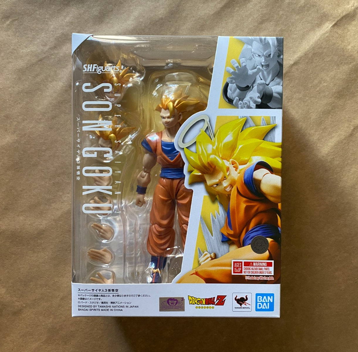 DRAGON BALL Z SON GOKU SUPER SAYAN 3 - S.H. FIGUARTS - BANDAI TAMASHII NATIONS
