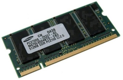 Hynix 512 MB 2rx16 Pc2-3200 Ddr2 Laptop Memory RAM Hymp564s64p6-e3