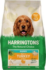 Harringtons Complete Dry Puppy Food Turkey & Rice 10kg 2.47 per kilo