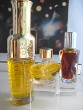 🎁*3pc Vintage 1/8 oz **PARFUM Prince Matchabelli Cachet pure perfume Wind Song